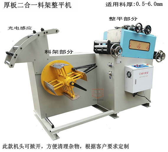 厚板二合一開卷整平機(jī)